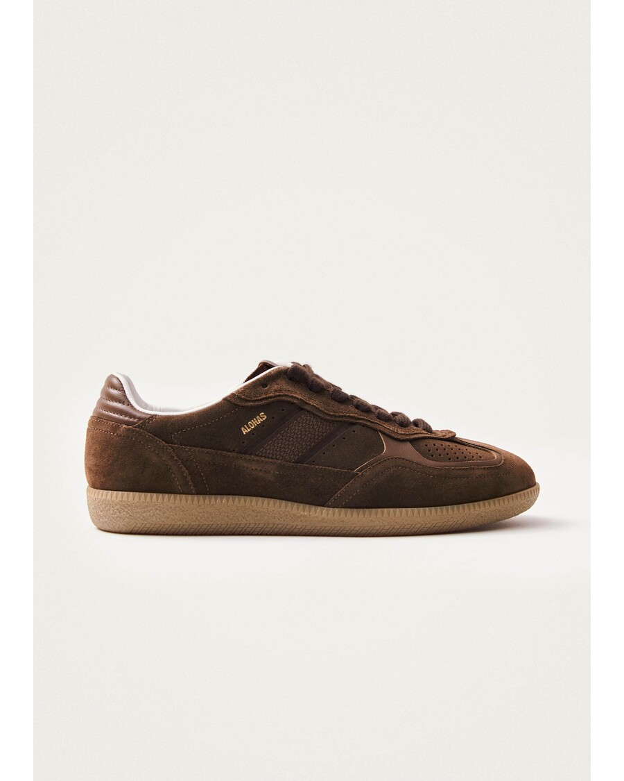 Alohas Tb.490 Rife Chocoladebruine Leren Sneakers