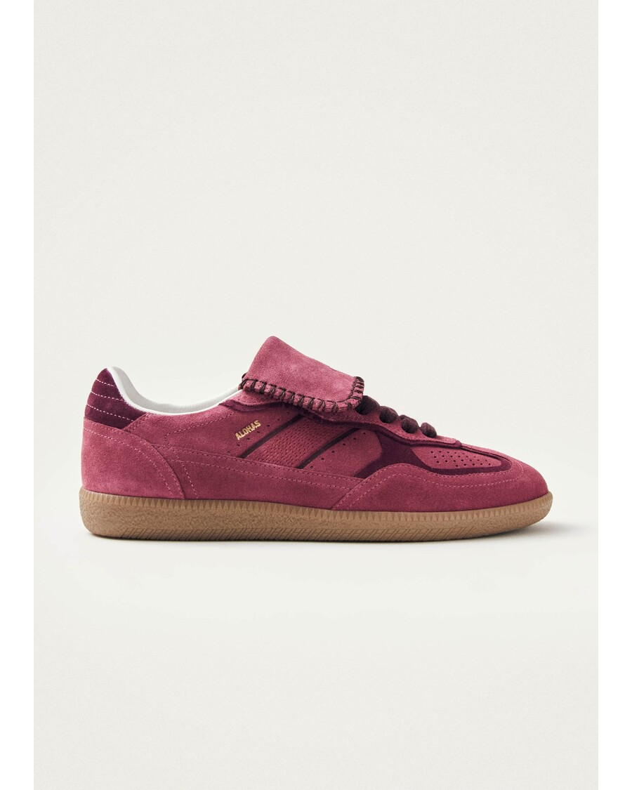 Alohas Tb.490 Club Sepatu Kets Kulit Raspberi Suede